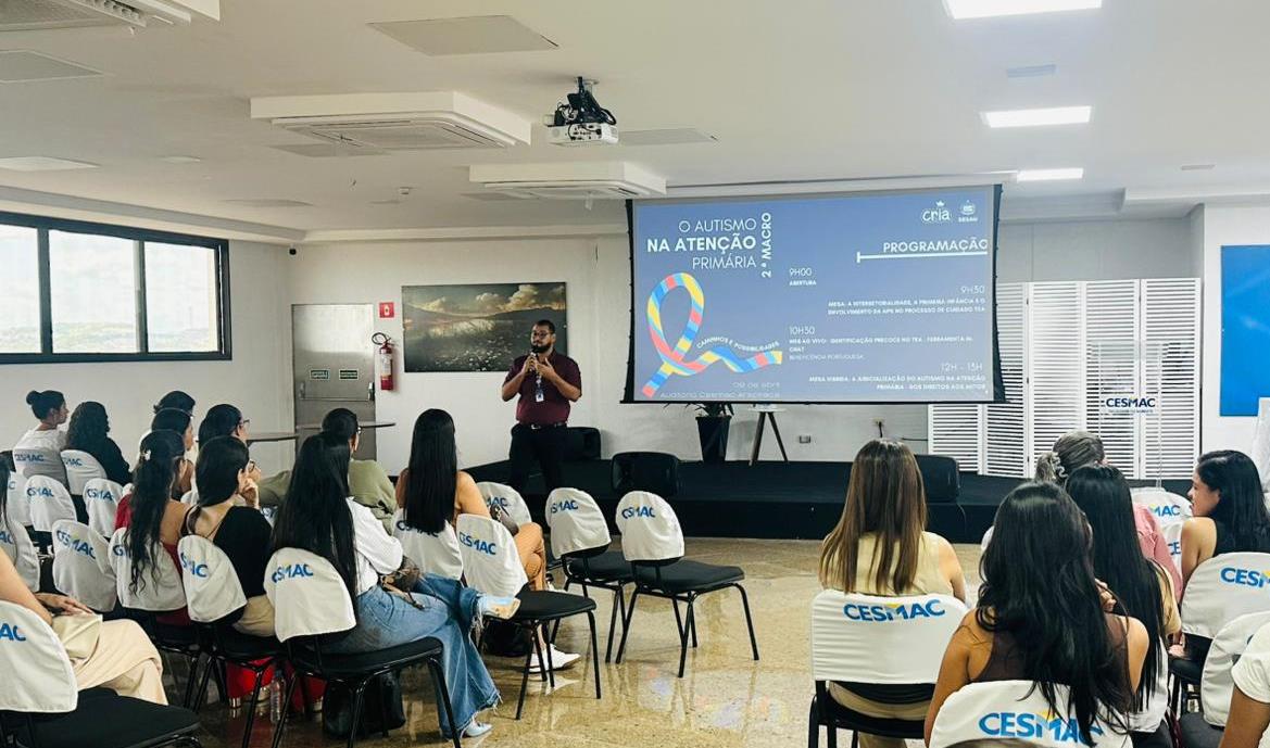 Leia mais sobre o artigo Sesau promove Seminário sobre Autismo e o Cuidado na Atenção Primária para profissionais da II Macrorregião de Saúde
