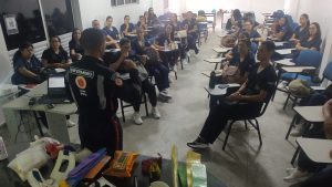 Samu recebe visita técnica de futuros enfermeiros de Centro Universitário