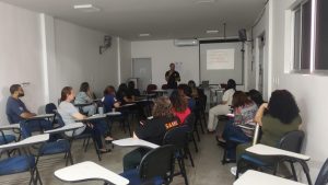 Samu realiza palestra sobre prevenção de acidentes de trabalho e segurança do paciente