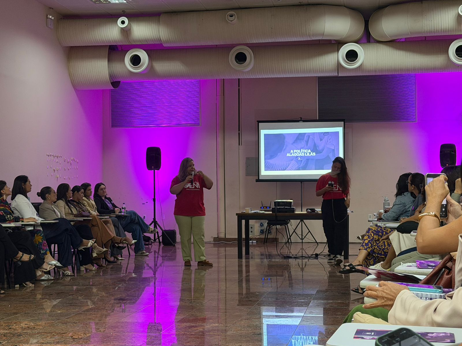 Leia mais sobre o artigo Hospital Dr. Ib Gatto Falcão participa de percurso formativo da política Alagoas Lilás em Maceió