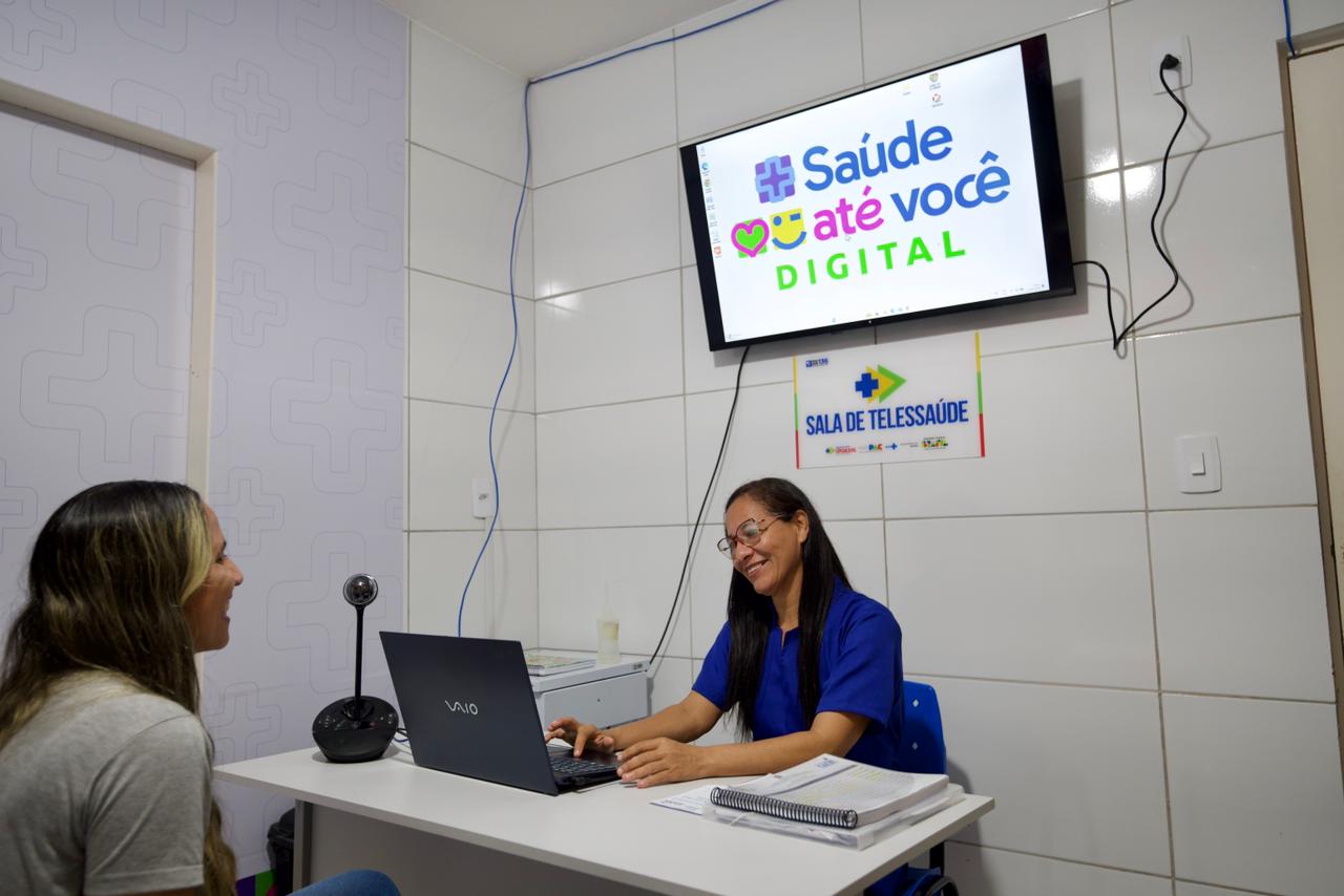 Leia mais sobre o artigo Governo do Estado inaugura 50ª sala do Saúde Até Você Digital e amplia atendimento especializado em Coqueiro Seco