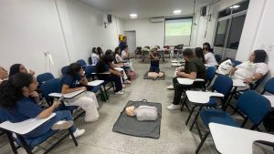 Samu recebe visita técnica de acadêmicos de enfermagem da Faculdade Estácio
