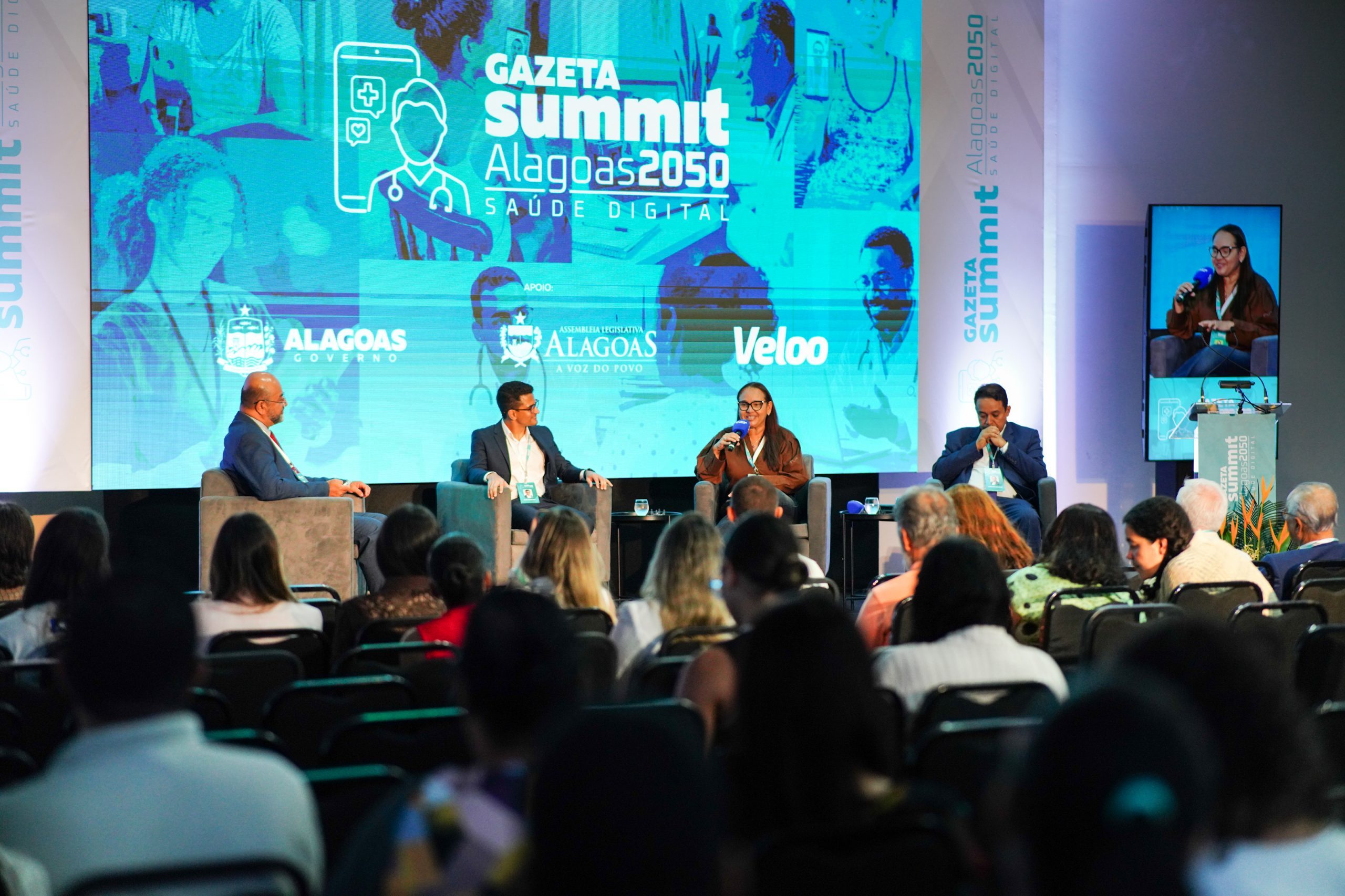 Leia mais sobre o artigo Sesau apresenta Programa Saúde Até Você Digital durante o Gazeta Summit