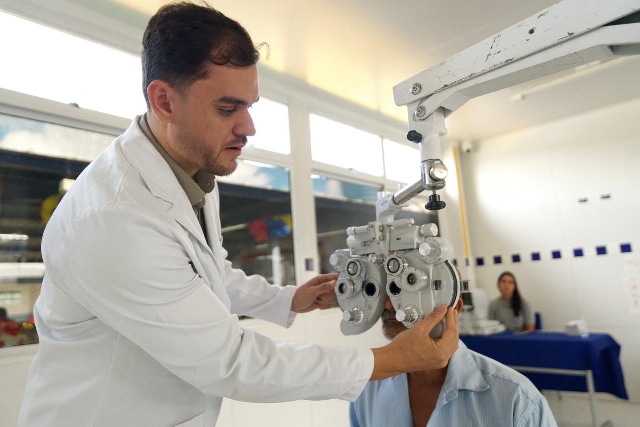 Leia mais sobre o artigo Mutirão de Cirurgia do Saúde Até Você leva consultas, exames e atendimento oftalmológico ao Pilar