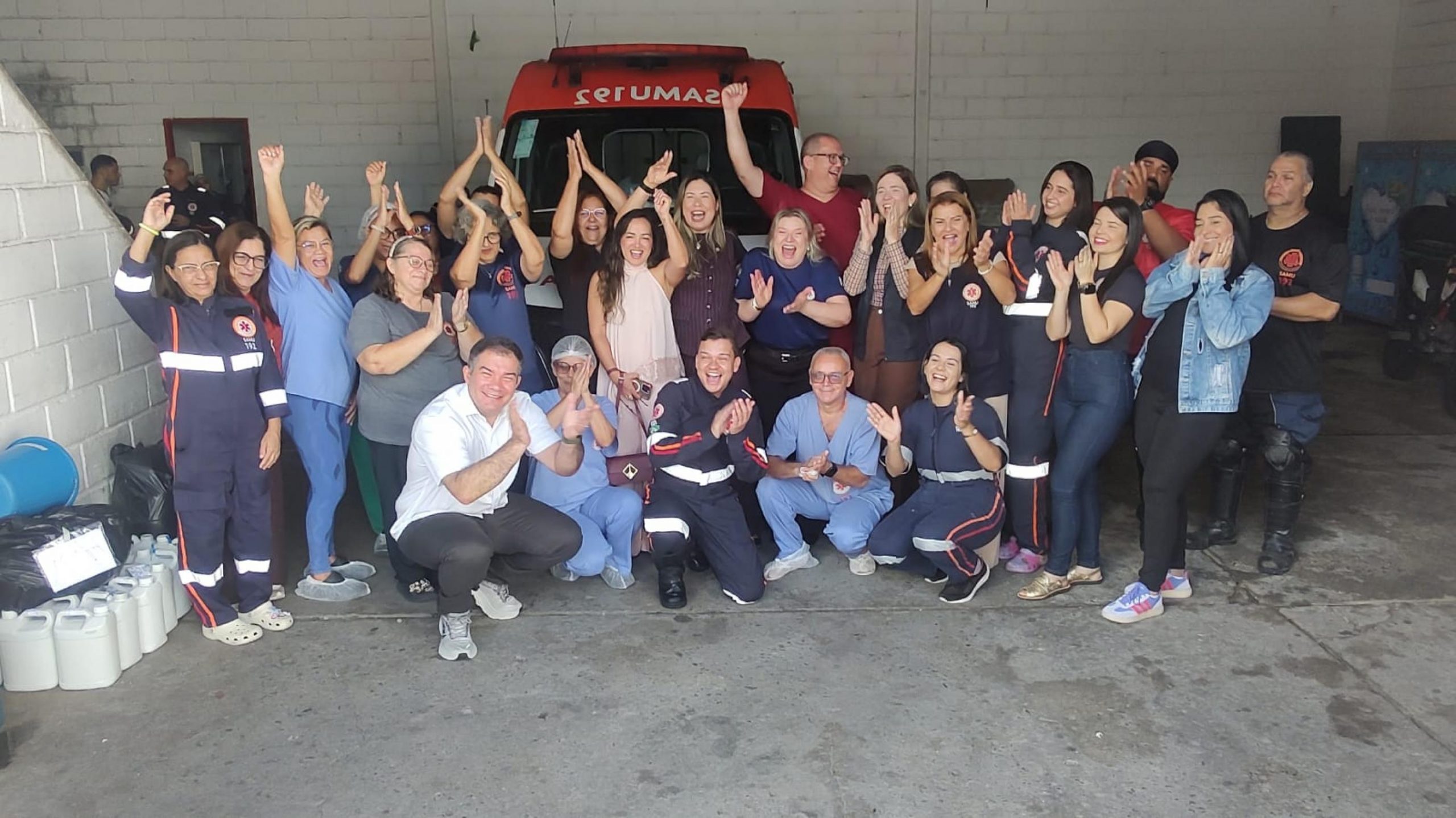 Leia mais sobre o artigo Samu celebra Dia Mundial da Enfermagem com homenagens e reconhecimento ao trabalho dos profissionais
