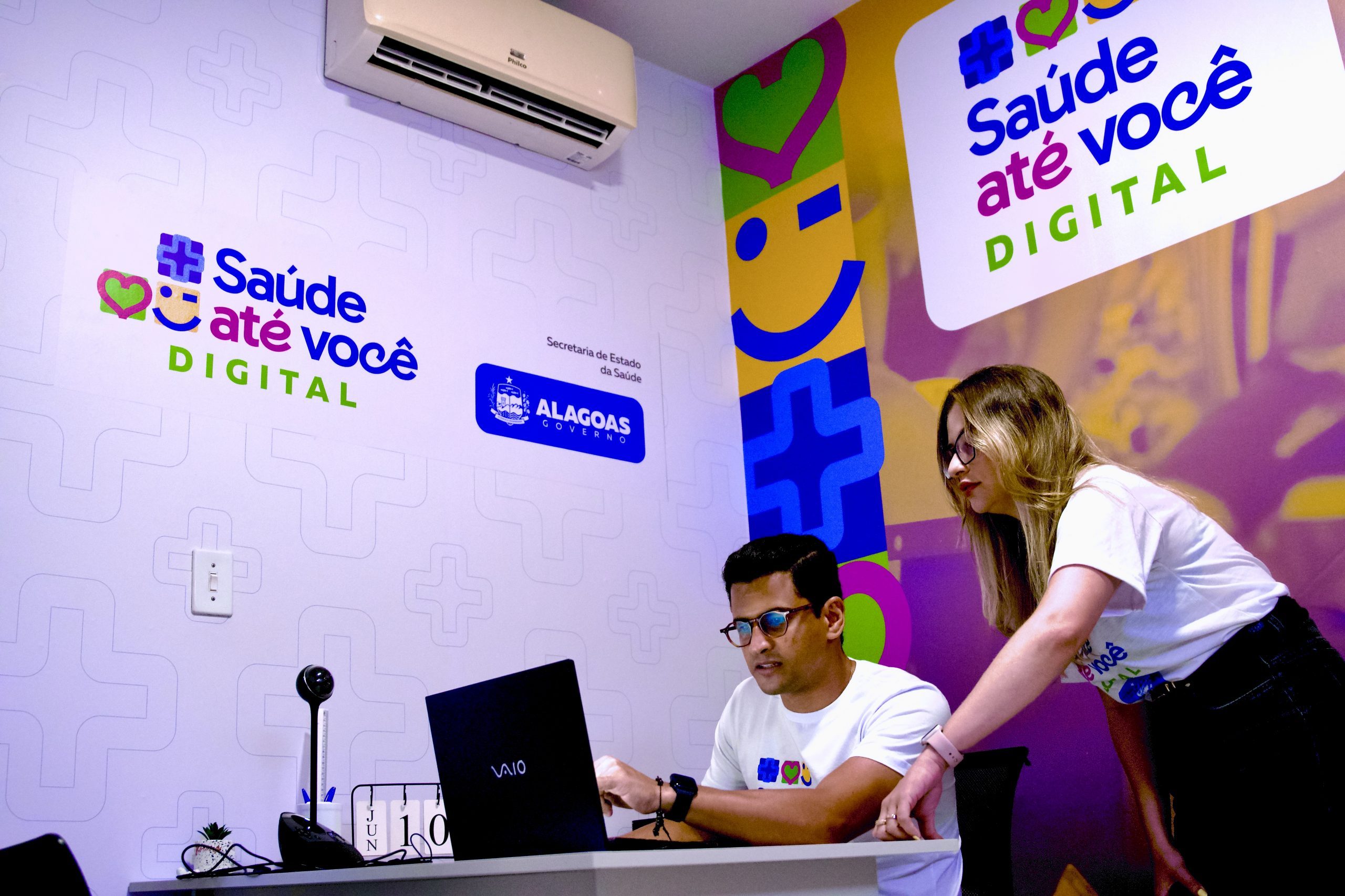 Leia mais sobre o artigo Governo do Estado inaugura sala do Programa Saúde Até Você Digital em Belém