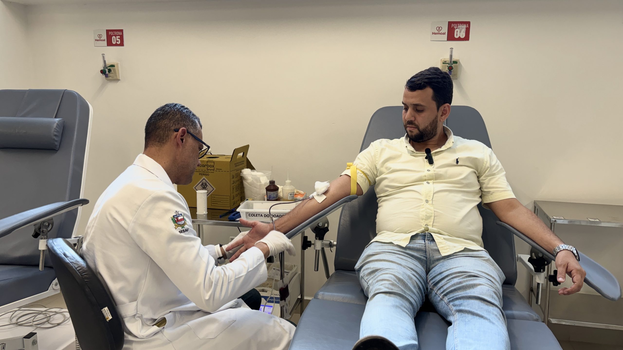 Leia mais sobre o artigo Hospital Metropolitano de AL promove campanha de doação de sangue e ressalta importância da solidariedade
