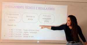 Hospital  Dr. Ib Gatto Falcão realiza treinamento sobre Terapia Nutricional Enteral para lactaristas e copeiros