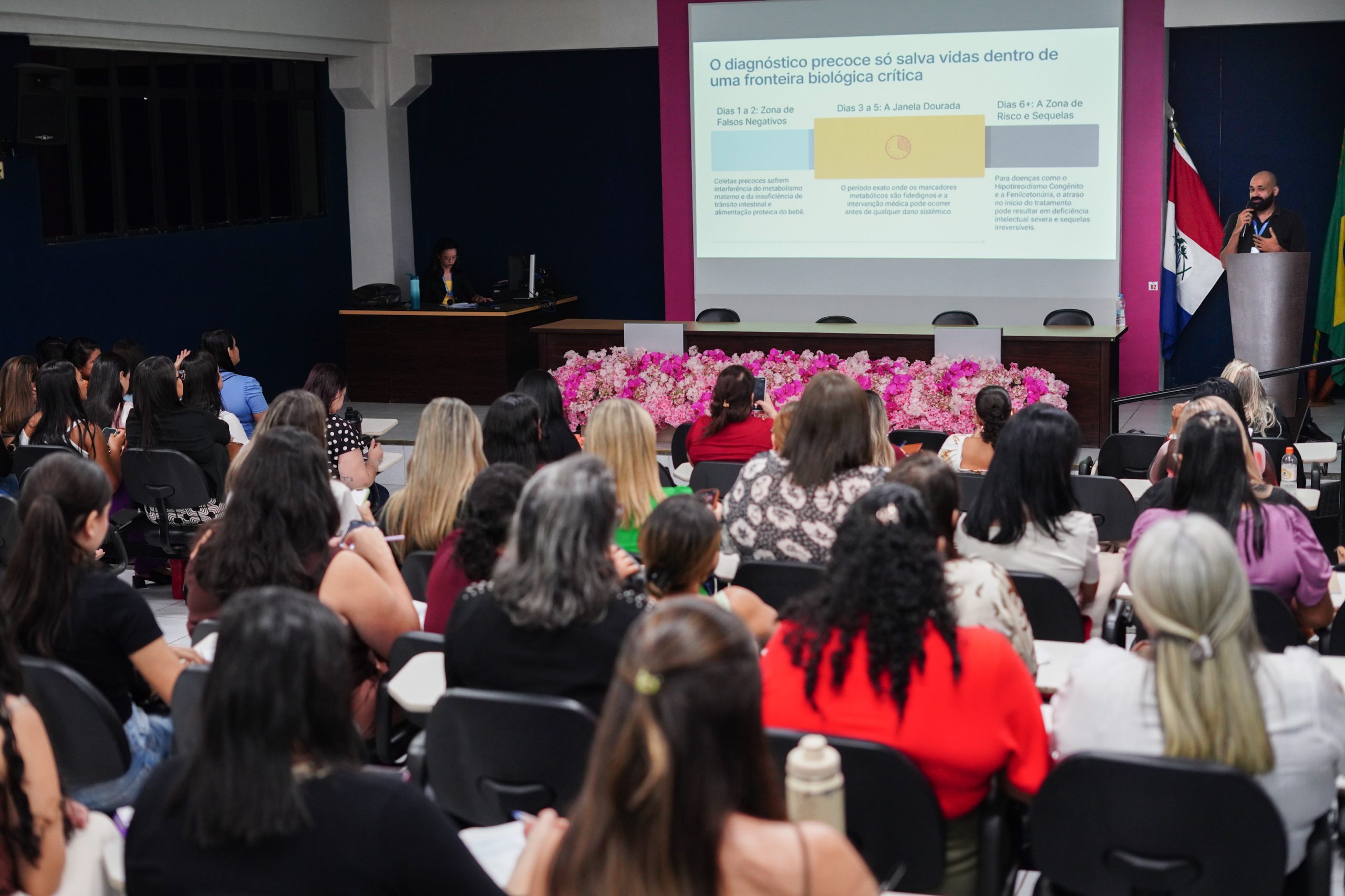Leia mais sobre o artigo Sesau promove Seminário Estadual de Triagem Neonatal para fortalecer diagnóstico precoce em recém-nascidos