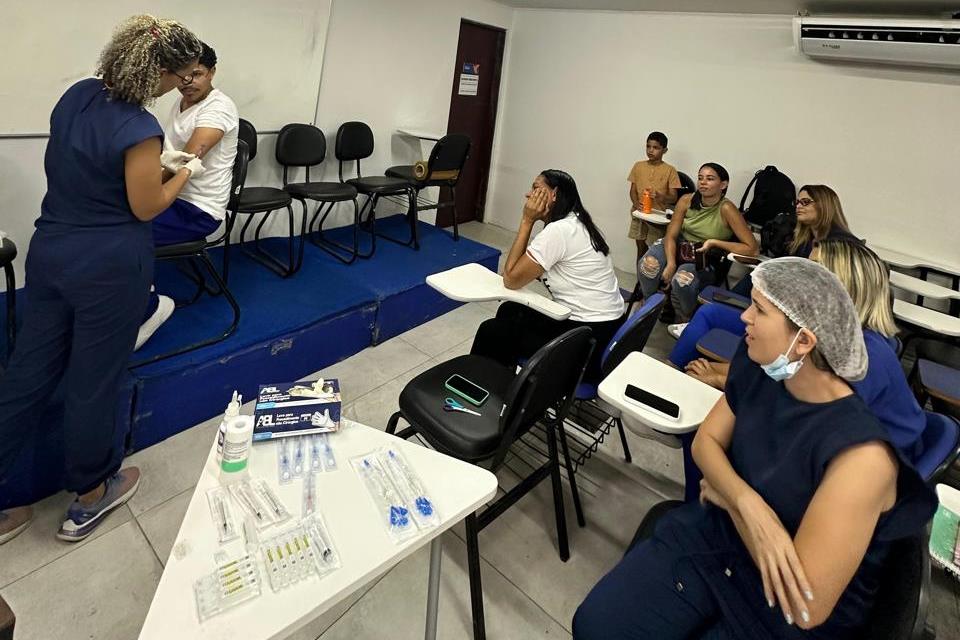 Leia mais sobre o artigo Hospital Dr. Ib Gatto Falcão promove capacitação sobre hipodermóclise para profissionais de enfermagem